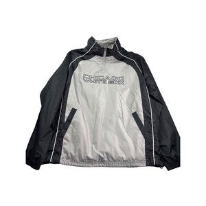 Chicago White Sox Windbreaker Quarter Zip Jacket Mens M MLB Genuine Merchandise